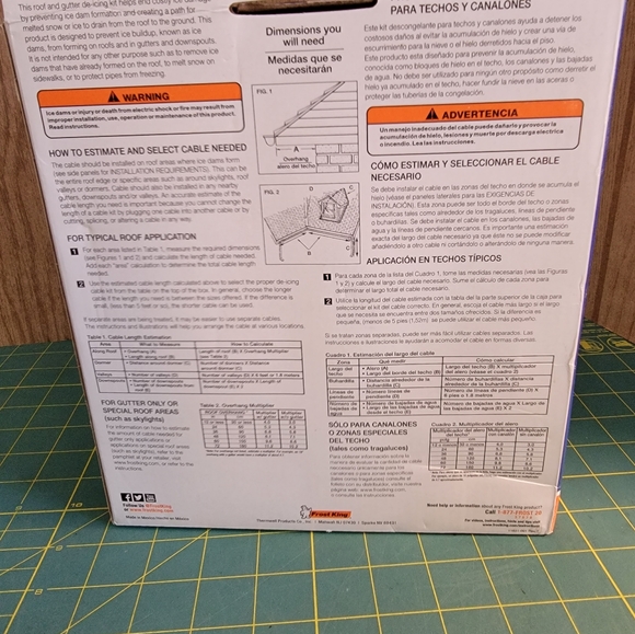 Frost King Other Frost King Rc6 Electric Roof And Gutter Deicing